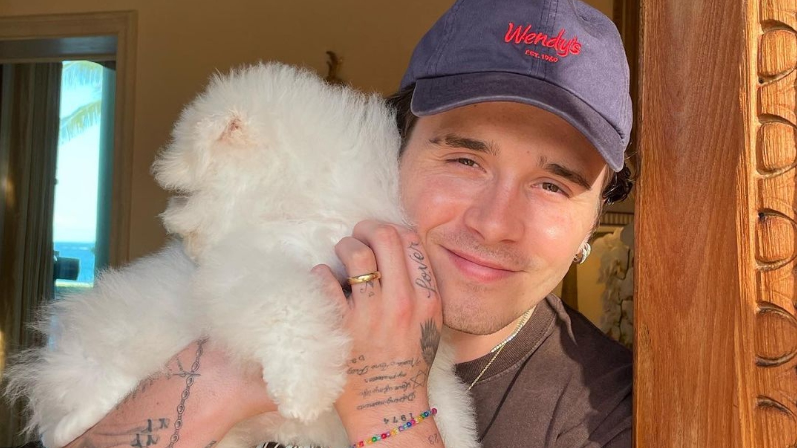 Brooklyn Beckham under fire for promoting vegan sneakers on Instagram