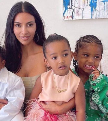 Kim Kardashian Tries To Make Her Kids Eat Plant-Based 'As Much As Possible'