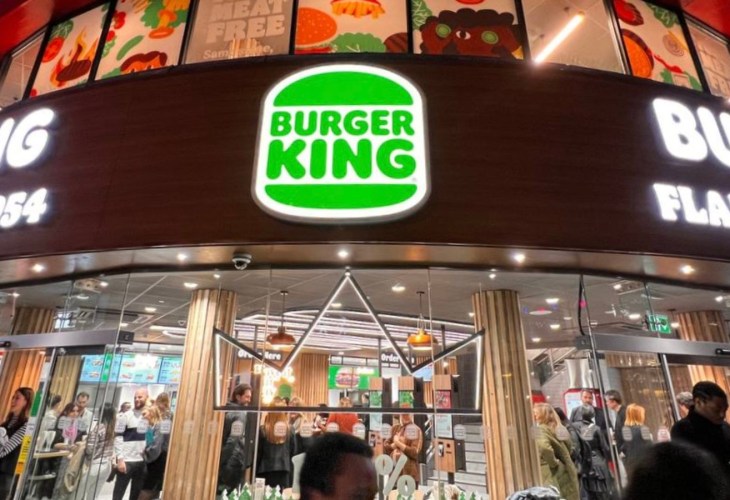 burger king restaurant in london