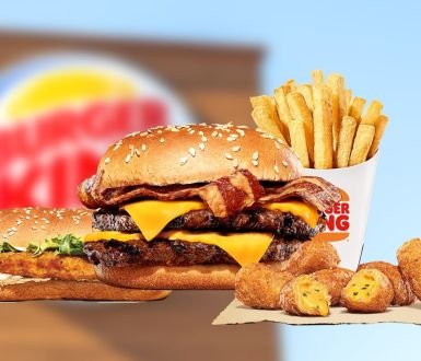 Vegan food at Burger King