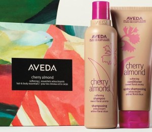 Aveda's Cherry Almond products