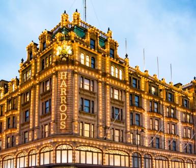 harrods building in London