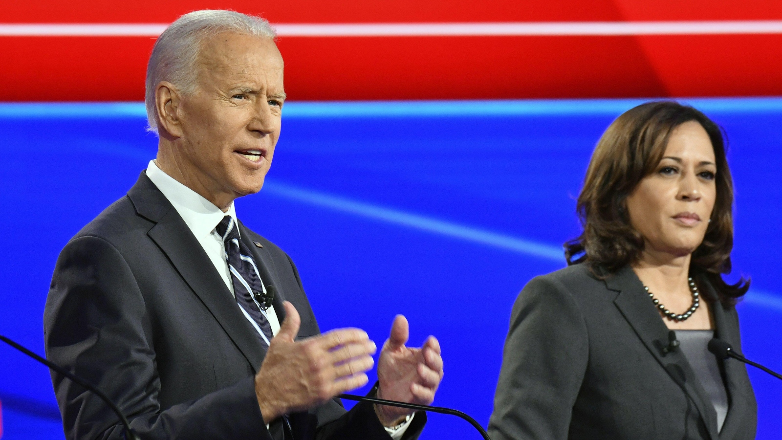 President Joe Biden and Kamala Harris