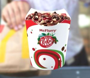 Vegan KitKat McFlurry