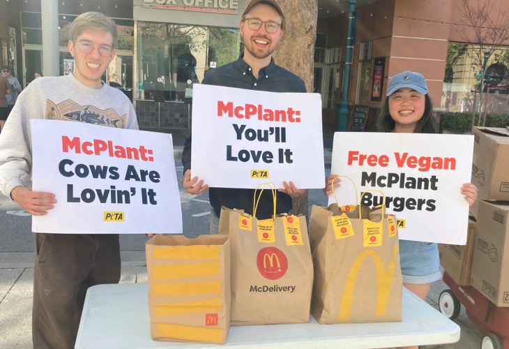 PETA teamed up with McDonald's