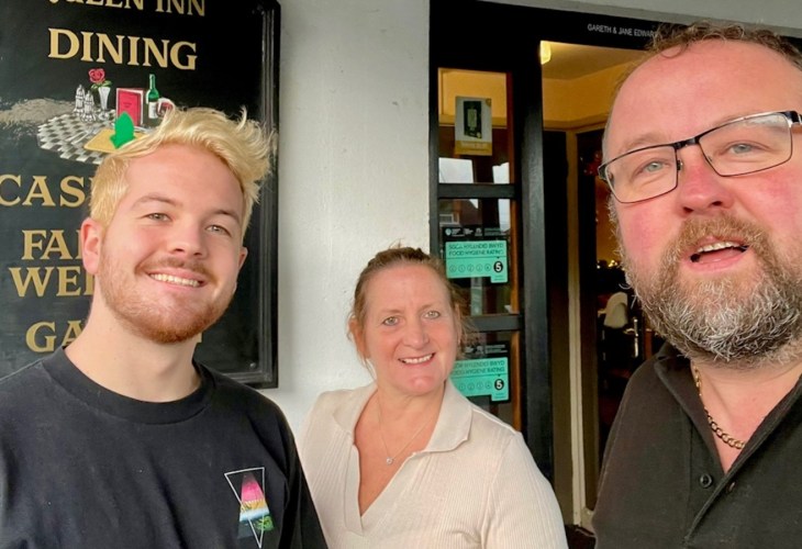 Welsh pub goes vegan for January