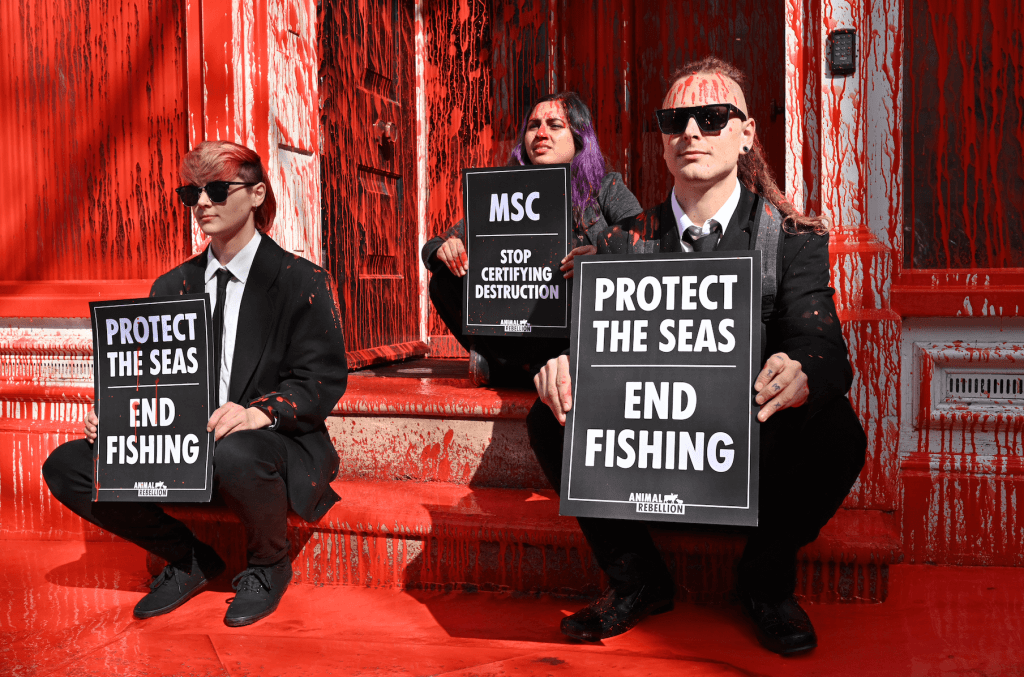 Marine Stewardship Council protest