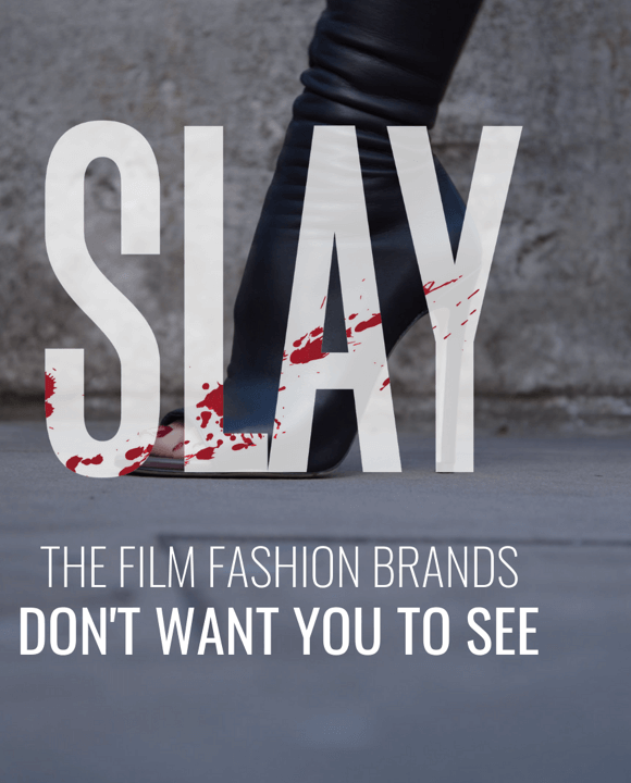 a poster for new fashion expose film Slay